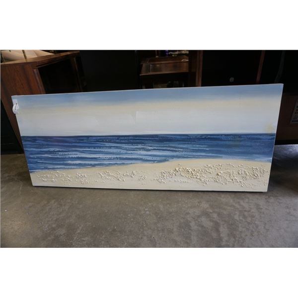 BEACH PAINTING ON CANVAS