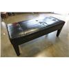 Image 3 : LEATHER LOOK BENCH