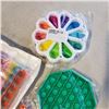 Image 2 : 5 NEW FIDGIT SENSORY BUBBLE POP TOYS