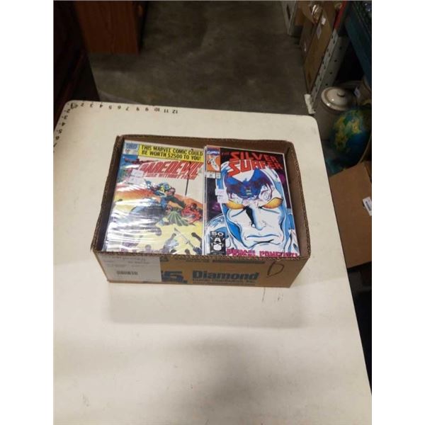 BOX OF COLLECTIBLE COMICS