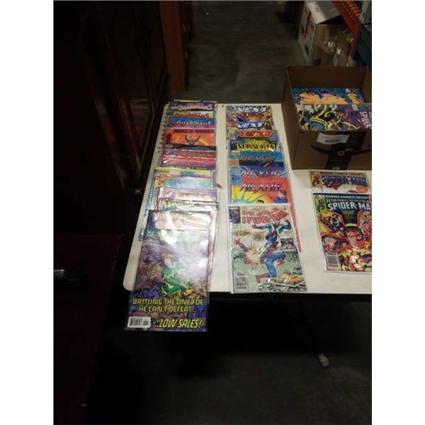 BOX OF COLLECTIBLE COMICS