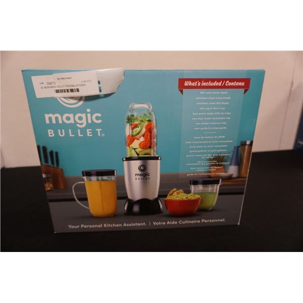 AS NEW MAGIC BULLET PERSONAL KITCHEN ASSISTANT