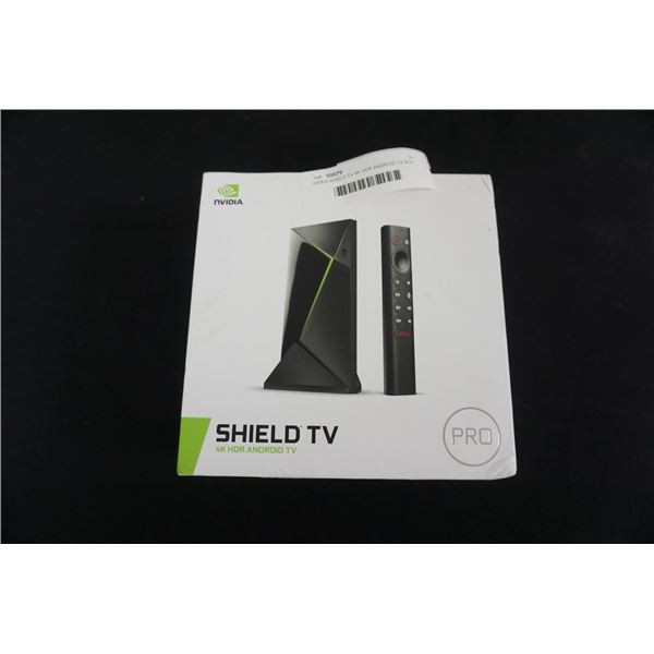 NVIDEA SHIELD TV PRO 4K HDR ANDROID TV BOX - TESTED WORKING, RETAIL $259.99