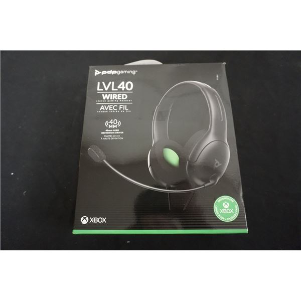 LVL40 WIRED GAMING HEADSET FOR XBOX SERIES X, ONE AND WINDOWS - RETAIL $29.99