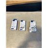 Image 1 : USB 3.0 TO GIGABIT ETHERNET ADAPTER, USB 2.0 A TO B CABLE, AND USB-C CHARGE AND SYNC CABLE