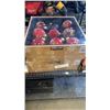 Image 4 : LOT OF TREE SKIRTS, DECORATIVE STOCKINGS AND 4 BOXES OF ORNAMENTS