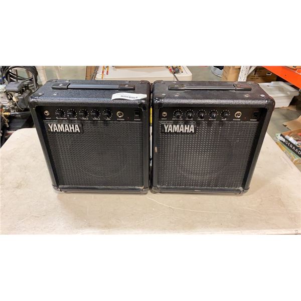 2 YAMAHA GUITAR AMPS