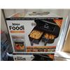 Image 2 : Ninja Foodi 6-in-1 8-qt. 2-Basket Air Fryer with DualZone Technology - Working, Retail $199.97