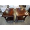 Image 1 : PAIR OF MODERN ENDTABLES