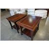 Image 2 : PAIR OF MODERN ENDTABLES