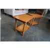 Image 2 : PAIR OF HEYWOOD ENDTABLES