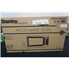 Image 1 : DANBY DESIGNER 0.7 CU FT MICROWAVE OVEN IN BOX TESTED AND WORKING