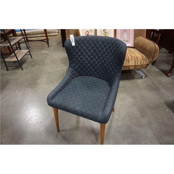 MODERN DARK GREY ACCENT CHAIR