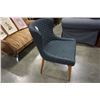 Image 3 : MODERN DARK GREY ACCENT CHAIR