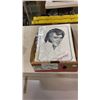 Image 1 : INLAYED JEWELRY BOX WITH VINTAGE  WEATHER GUAGE AND ELVIS PRINT
