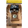 Image 3 : INLAYED JEWELRY BOX WITH VINTAGE  WEATHER GUAGE AND ELVIS PRINT