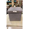Image 1 : STORAGE OTTOMAN WITH CONTENTS