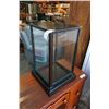 Image 1 : GLASS DISPLAY CASE WITH STAND