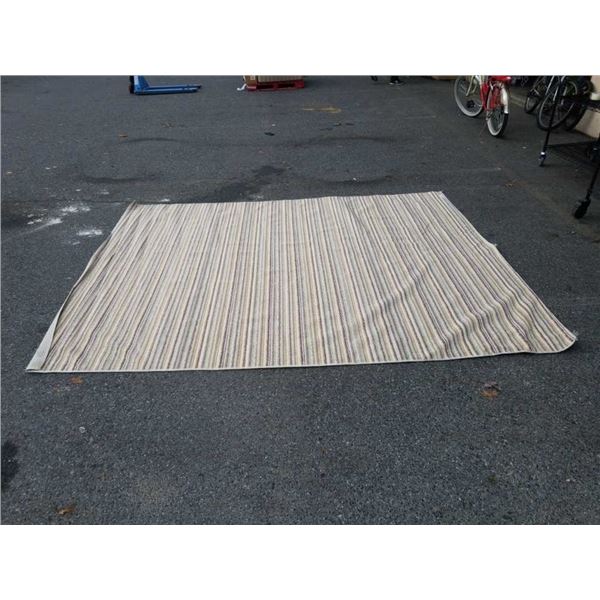 10 X 8 FOOT MULTI COLOR AREA CARPET