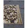 Image 2 : 7 FOOT 6 X 10 FOOT 6 PEWTER AND GREEN AREA CARPET