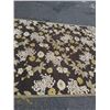 Image 3 : 7 FOOT 6 X 10 FOOT 6 PEWTER AND GREEN AREA CARPET