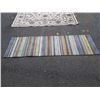 Image 1 : HANDLOOM RUG CARPET RUNNER - 7 FOOT 7 X 2 FOOT 3