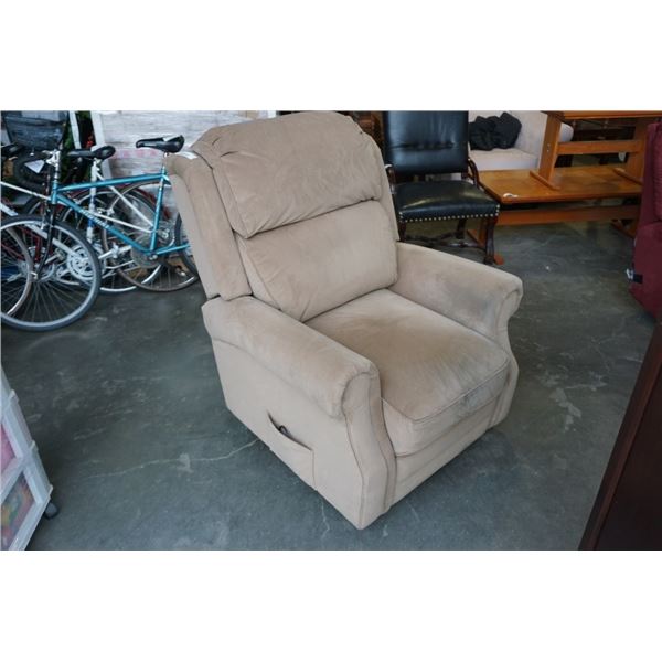 BEIGE ARMCHAIR