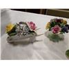 Image 2 : CHINA FLOWERS, KOREA FIGURES AND COLLECTOR SPOONS