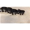 Image 2 : 4 VINTAGE 1950S PORCELAIN ELEPHANT FIGURES