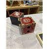 Image 8 : 2 EASTERN JEWELRY BOXES, CLOISONNE VASE AND SHADOWBOX