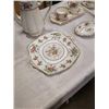 Image 7 : 14 ROYAL ALBERT PETITE POINT CHINA, COFFEE POT WITH LID, 8 CUPS AND SAUCERS AND MORE