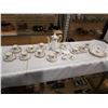 Image 1 : 33 PIECES OF ROYAL ALBERT PETIT POINT CHINA : COFFEE POT, TEACUPS AND SAUCERS ETC