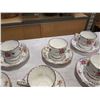 Image 3 : 33 PIECES OF ROYAL ALBERT PETIT POINT CHINA : COFFEE POT, TEACUPS AND SAUCERS ETC