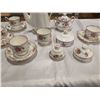 Image 4 : 33 PIECES OF ROYAL ALBERT PETIT POINT CHINA : COFFEE POT, TEACUPS AND SAUCERS ETC
