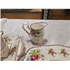 Image 9 : 33 PIECES OF ROYAL ALBERT PETIT POINT CHINA : COFFEE POT, TEACUPS AND SAUCERS ETC
