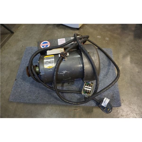 BALDOR 5HP ELECTRIC MOTOR 230V