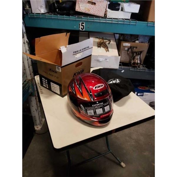 SIZE SMALL DOT KYLIN MOTORCYCLE HELMET