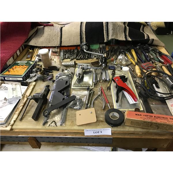 Wrenches, Irwin lockhead #2, modular crimping tools, carving tools