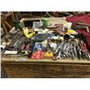 Image 1 : Eagle Rock Tech Clamp, scissors, tape & dye sets, cabinet scrapers, wrenches, protractor, asst tools