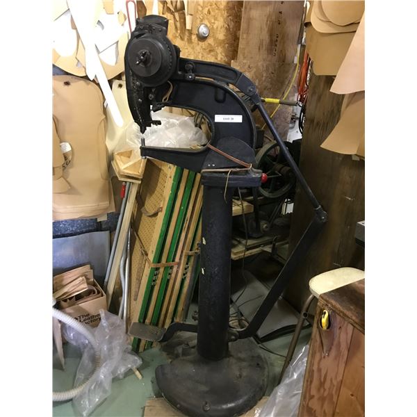 Leather rivet punch machine (high end, very well maintained)