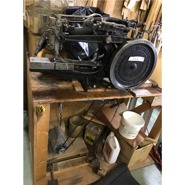 Luberto-Perlot Sewing/Stitching Machine