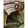 Image 3 : Antique Wood Chairs, Saddle Parts & Blanket