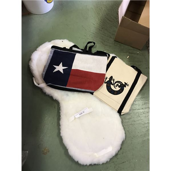 English Saddle Pad & 2 Purses/Bags