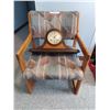 Image 3 : New Haven mantle clock, fabric seated wood chair
