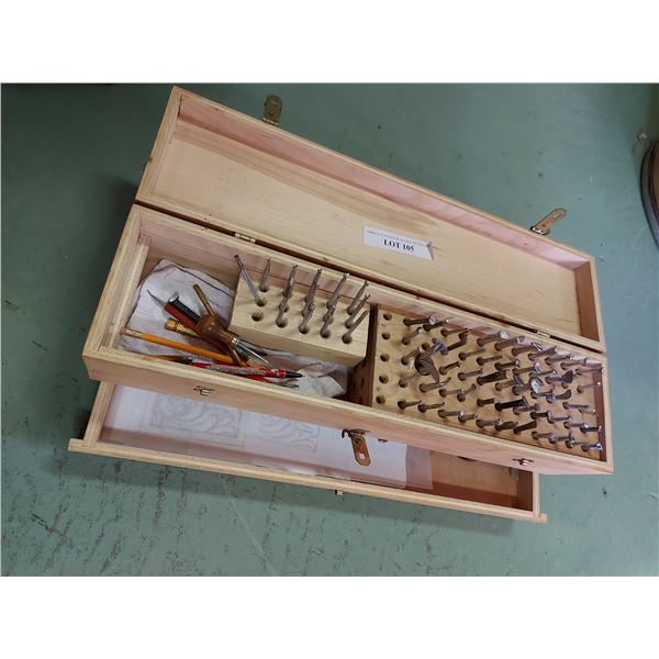 Tooling stamps and case