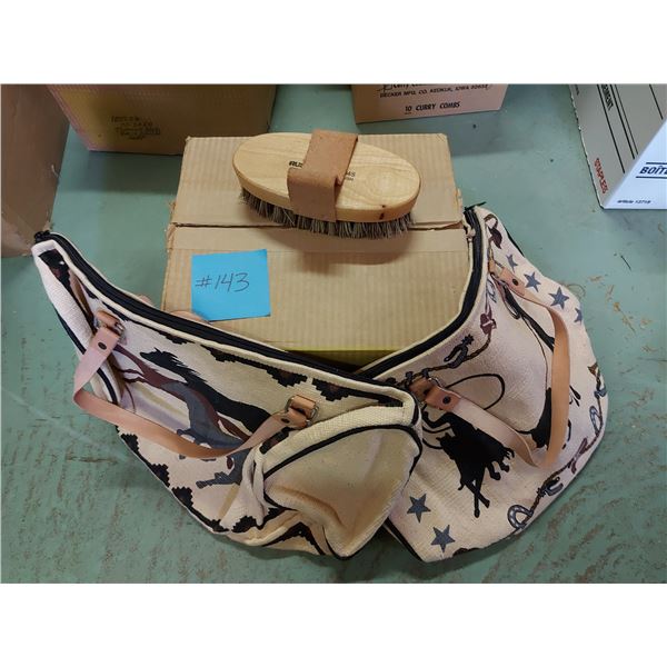 12 rustler brushes and 2 bags