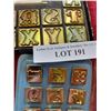 Image 2 : Alphabet & number leather craft stamp sets