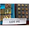 Image 2 : Leather craft stamps - alphabet and alphabet/number