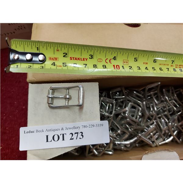 Approx 150 Centre bar buckles