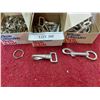 Image 1 : 10 Saddle snaps, 100 key rings, 10 swivel snaps